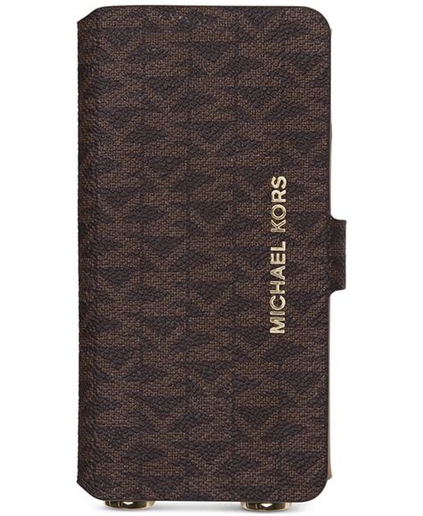 bookcase iphone 7 michael kors|Michael Kors Signature Folio iPhone 7 Case .